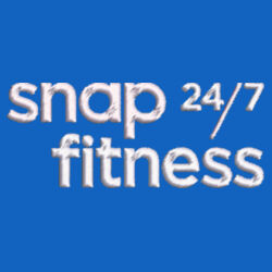Snap Fitness - 3-Stripes Double Knit Quarter-Zip Pullover Design