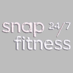 Snap Fitness - Women's 3-Stripes Double Knit Full-Zip Design