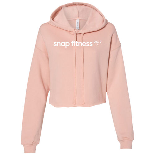 Snap Fitness - Women's Cropped Fleece Hoodie Thumbnail
