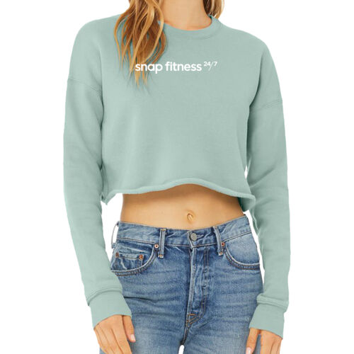 Snap Fitness - Women's Cropped Crew Fleece Thumbnail